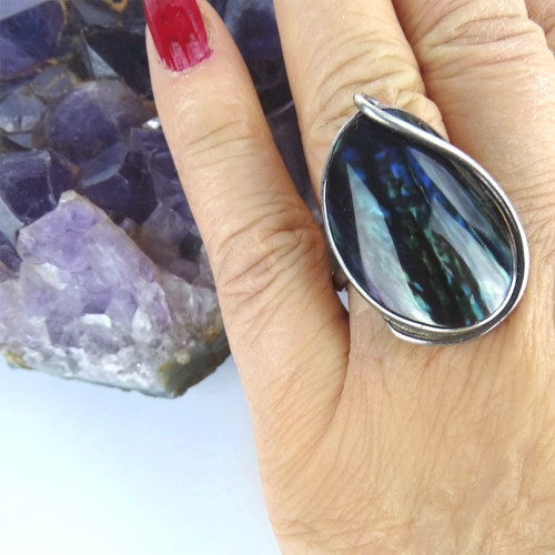 Vintage ring silver - vintage, +