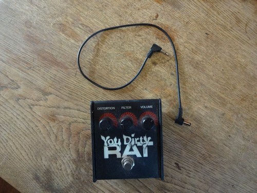You dirty rat distortion pedal - distortion,