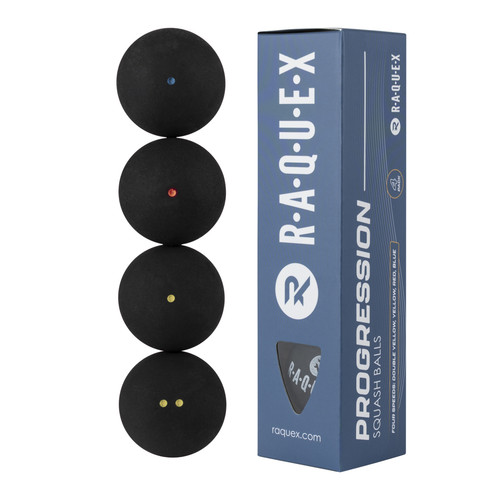Squashbälle mixed box - mixed, 4