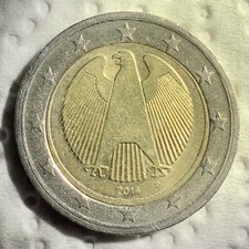 2 Euro Fehlprägung - Deutschland / BRD - 2014 D