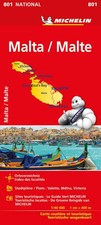 Michelin Karte Malta. Malte |