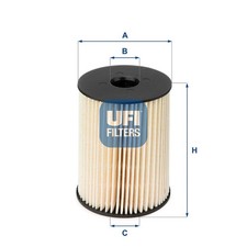 UFI Kraftstofffilter 26.054.00