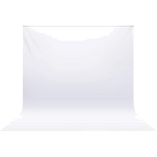 Fotohintergrund Weiß 3x3m