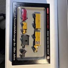 Wiking H0 80-07 Modellauto Set Post Museums Shop Edition 2003 50er Jahre 1:87