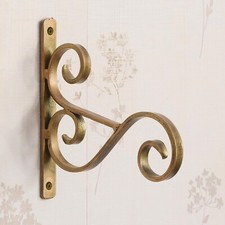 Handgeschmiedete Metall Antike Goldene Wandhalterung Zum Aufhängen