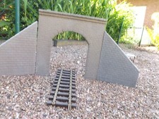 No.8 Tunnelportal  Mauer Beton Gartenbahn Spur G und 1 Wetterfest Frostsicher