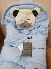 Odenwälder BabyNest Fußsäckchen Mucki hellblau Größe 0