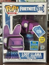 Funko Pop Figur Games Fortnite Loot Llama 510 Limited Glow Edition Mit Protektor