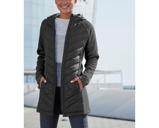 Marken Steppjacke Damen Jacke Outdoorjacke schwarz Gr. 38