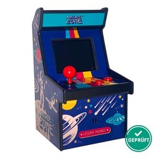 Legami Mini Arcade Konsole – Videospielautomat 240 Spielen Sound Licht Display