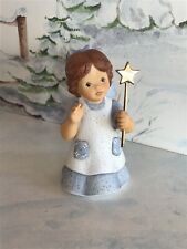 Goebel Nina & Marco Krippenfigur ☆ MIDI Krippe ☆ Engel mit Sternstab ☆ Rarität