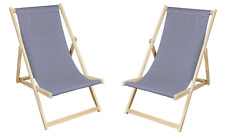 Set mit 2 Liegestuhl Faltbar