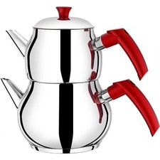 Stainless Steel Turkish Teapot