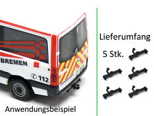 Mickon 90050 5x AHK Anhängerkupplungen passend für Transporter Modelle 1:87 H0