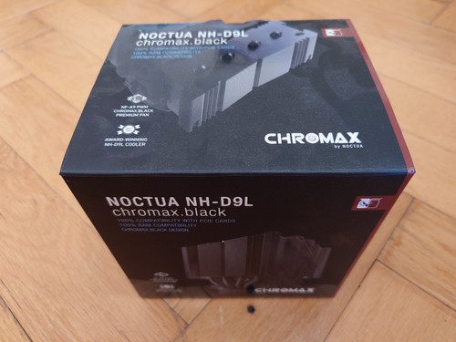 Noctua d9l chrimax black - noctua, chrimax.black