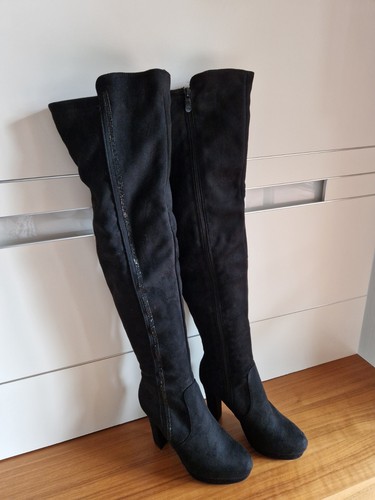 Overknees schwarz sexy - overknees, 38