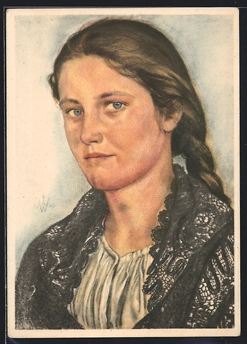 Künstler willrich - künstler-ak,