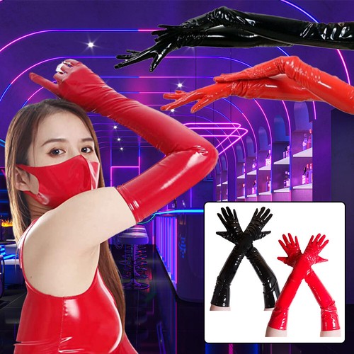 Sexy damen wetlook lang - wetlook,