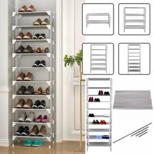Schuhregal 4 / 5 / 8 / 10 Ebenen Schuhständer Schuhablage Schuhschrank Stauraum