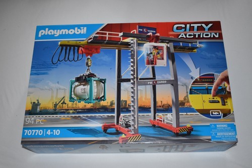 Playmobil 70770 portalkran mit - playmobil,