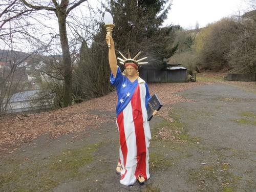 Amerikanische freiheitsstatue - amerikanische,