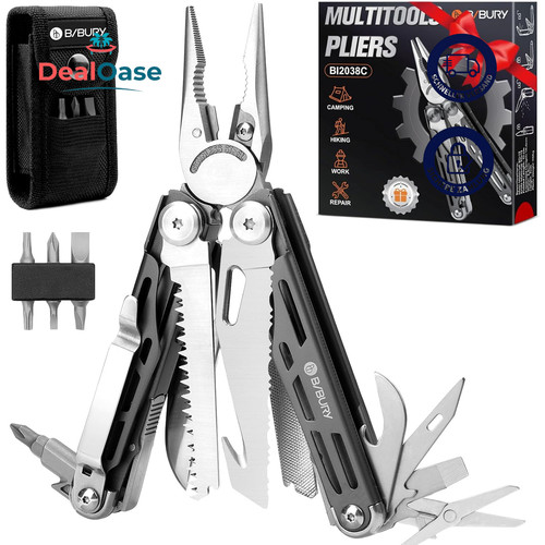 Multitool 1 edelstahl - in,