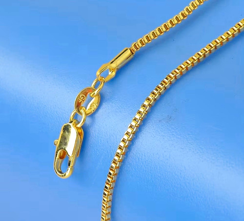 Karat gold kette halskette - 18,