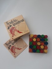 ***HABA-Teufelsquadrat*** Nr. 2455 Denkspiel Holz OVP Anleitung Knobel Vintage