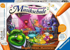 tiptoi, drei Spiele - Musikschule, Zahleninsel, Buchstaben-Burg