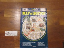 Klein's Pictorial Souvenir Map of Boston