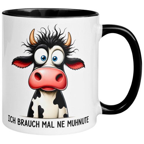Tasse kuh ich brauch - kuh, –