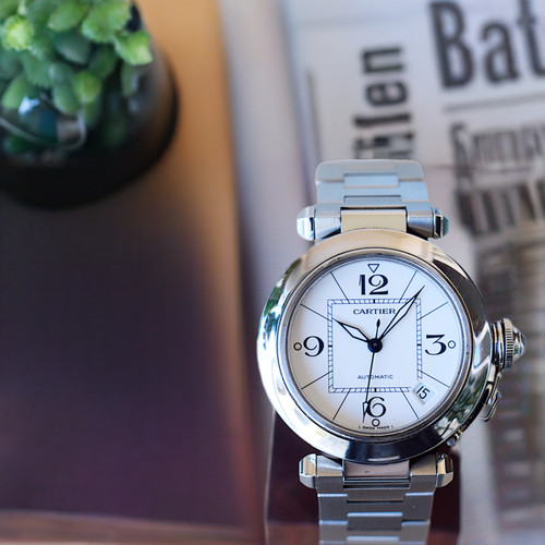 Cartier pasha ref - cartier, with
