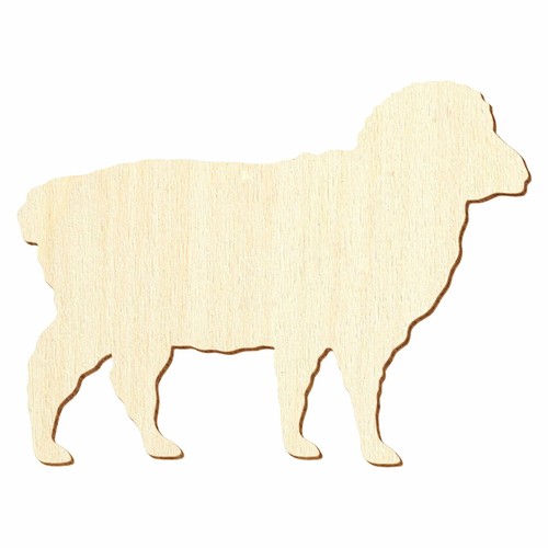 Holz schaf deko - schaf, basteln