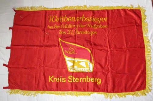Seltene ddr fahne sed - seltene,