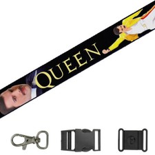 Queen, Freddie Mercury Schlüsselband Fanartikel passend zu Shirt, Ticket Halter