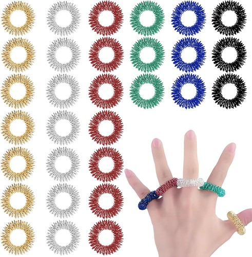 Akupressur ringe set 30pcs - akupressur,