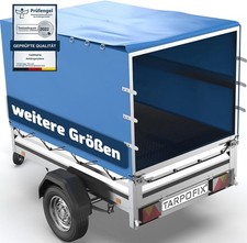 Anhängerplane Hochplane stema 750 für stema PKW Anhänger Plane inkl. Planenseil