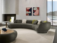 Rundsofa eckcouch sitzer - eckcouch,