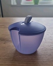 Tupperware Junge Welle Zucker- Marmeladen- Dose mit Deckel 350ml lila C90
