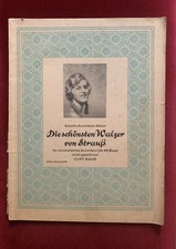 Curt Mahr: Die schönsten Walzer von Strauß - chromatisches Accordeon, 50er Jahre
