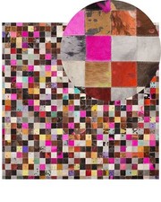 Lederteppich viereckig