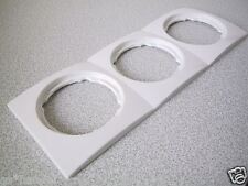 KOPP Abdeckrahmen 3-fach Rahmen VERONA HK03 arktis-weiss UP Unterputz 3fach