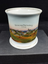 Andenken Porzellantasse Gruss