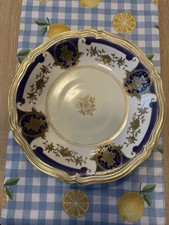 Meito-Porzellan ovale Prunkschale Handmalerei