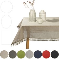 Gartentischdecke mit fransen - mit,
