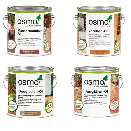 Osmo terrassen öl - 2,5, ltr