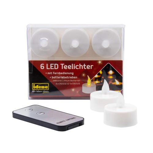 Stück led teelichter mit - 6,