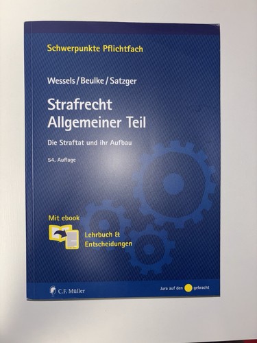 Strafrecht allgemeiner teil - allgemeiner,