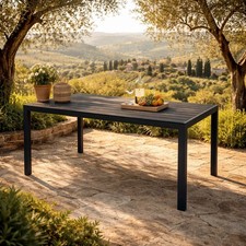 Gartentisch aluminium non wood - aluminium, non-wood