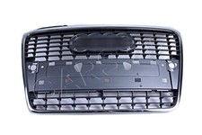 Grill mit chrom Rahmen